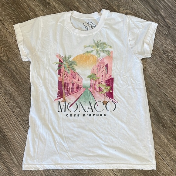 CHASER Cuffed Sleeve Monaco Tee - Picture 2 of 5